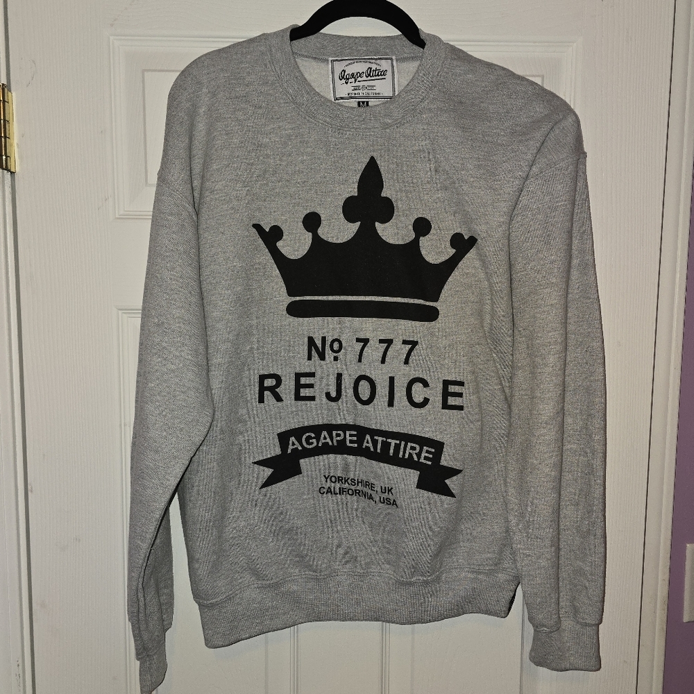 Men's Agape Attire Pullover Sweatshirt